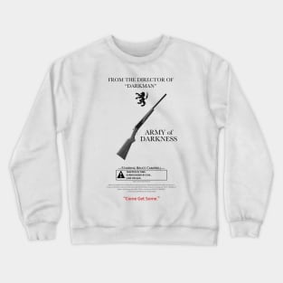 Army of Darkness Boomstick Poster Crewneck Sweatshirt